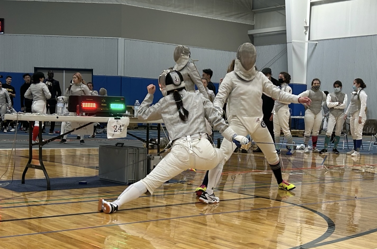 Anna fencing