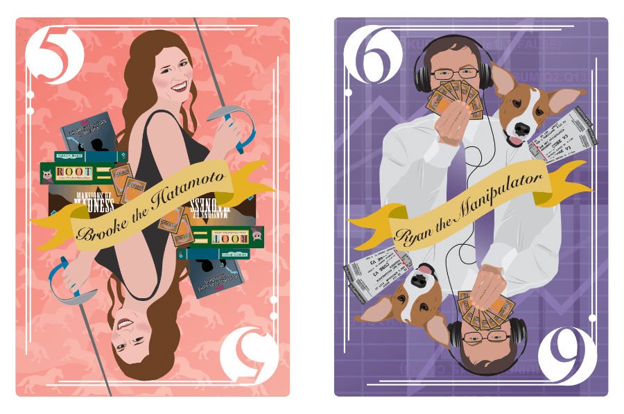 Cards 5 and 6